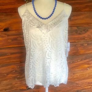 NEW! 1. State ivory lace camisole, medium